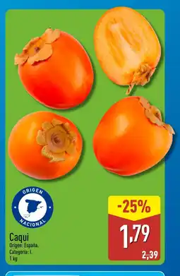 ALDI Caqui oferta