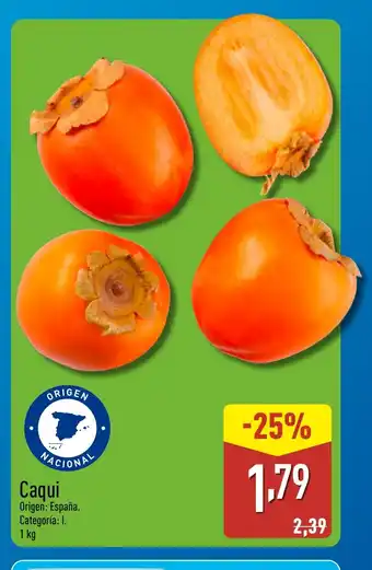 ALDI Caqui oferta