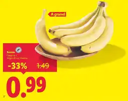 Lidl Banana oferta