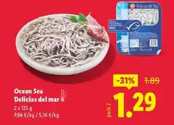 Lidl OCEAN SEA Delicias del Mar oferta