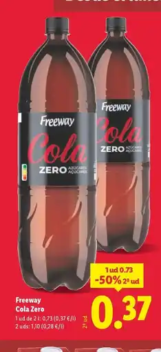 Lidl FREEWAY Cola Zero oferta