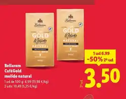 Lidl BELLAROM Café Gold molido natural oferta