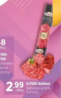 Coviran ELPOZO Nobleza Salchichón al corte oferta