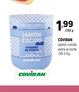 Coviran COVIRAN Jamón cocido extra al corte oferta