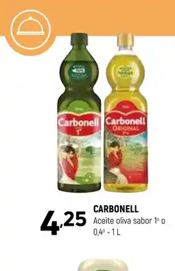 Coviran CARBONELL Aceite oliva sabor 1° o 0,4° oferta