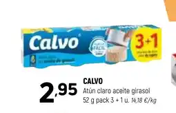 Coviran CALVO Atún claro aceite girasol oferta