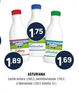 Coviran ASTURIANA Leche entera, semidesnatada o desnatada oferta