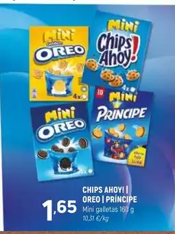 Coviran CHIPS AHOY! | OREO | PRÍNCIPE Mini galletas oferta