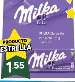 Coviran MILKA Chocolate con leche oferta