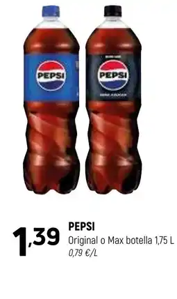 Coviran PEPSI Original o Max botella oferta
