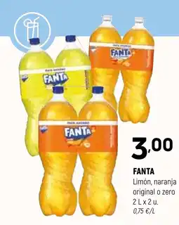 Coviran FANTA Limón, naranja original o zero oferta
