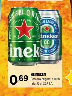 Coviran HEINEKEN Cerveza original o 0,0% lata oferta
