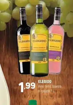 Coviran ELEGIDO Vino tinto, blanco o rosado oferta