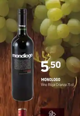 Coviran MONOLOGO Vino Rioja Crianza oferta