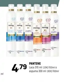 Coviran PANTENE Laca oferta