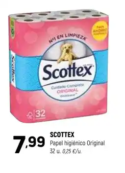 Coviran SCOTTEX Papel higiénico Original oferta