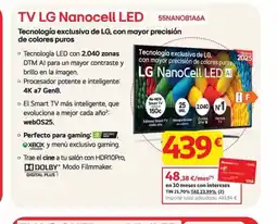 Alcampo LG TV Nanocell LED 55NANO81A6A oferta