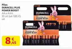 Alcampo DURACELL PLUS POWER BOOST Pilas oferta