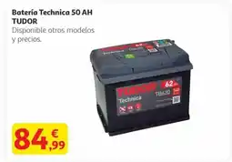 Alcampo TUDOR Batería Technica 50 AH oferta