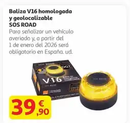 Alcampo SOS ROAD Baliza V16 homologada y geolocalizable oferta