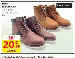 Alcampo INEXTENSO Botín oferta