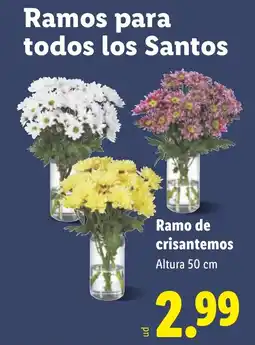 Lidl Ramos para todos los Santos oferta