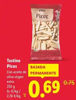 Lidl TASTINO Picos oferta