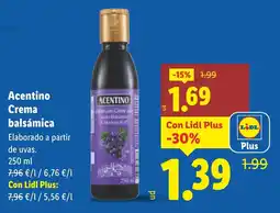 Lidl ACENTINO Crema balsámica oferta