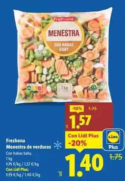 Lidl FRESHONA Menestra de verduras oferta