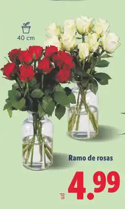 Lidl Ramo de rosas oferta