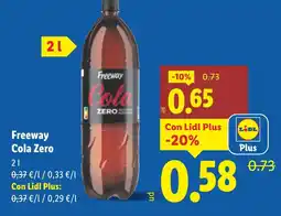 Lidl FREEWAY Cola Zero oferta