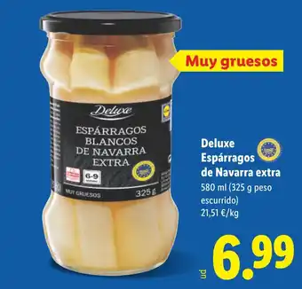 DELUXE Espárragos de Navarra extra
