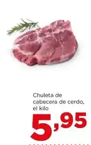 Alimerka Chuleta de cabecera de cerdo oferta