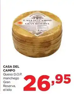 Alimerka Villa campo - queso d.o.p. manchego gran reserva oferta