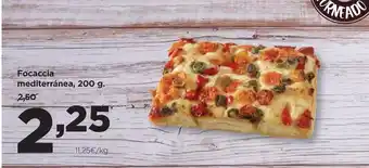 Alimerka Mediterránea - focaccia mediterranea oferta