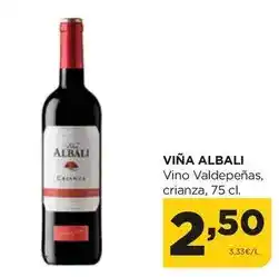 Alimerka Viña albali - vino valdepenas, crianza oferta