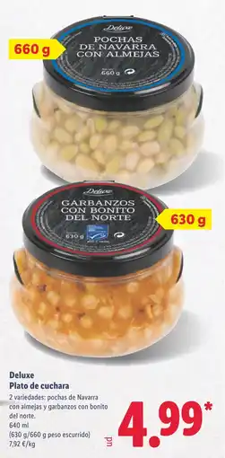 Lidl DELUXE Plato de cuchara oferta