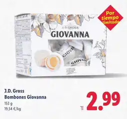 Lidl J.D.GROSS Bombones Giovanna oferta