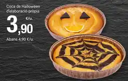 BonpreuEsclat Coca de halloween d'elaboració pròpia oferta