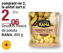 BonpreuEsclat RANA Gnocchi frescs de patata oferta
