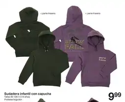 Zeeman Sudadera infantil con capucha oferta