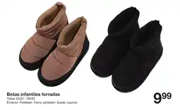 Zeeman Botas infantiles forradas oferta