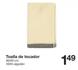 Zeeman Toalla de tocador 30x50 cm. oferta