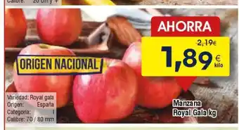 FROIZ Manzana Royal Gala oferta