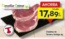 FROIZ Chuletas de Ternera Gallega oferta