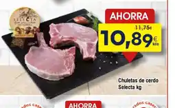 FROIZ Chuletas de cerdo Selecta oferta