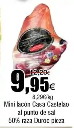 FROIZ Mini lacón Casa Castelao al punto de sal 50% raza Duroc pieza oferta