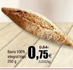 FROIZ Barra 100% integral trigo oferta