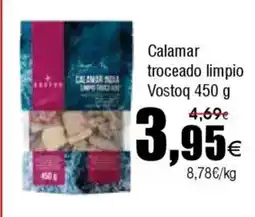 FROIZ Calamar troceado limpio Vostoq oferta