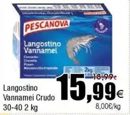 FROIZ Langostino Vannamei Crudo oferta